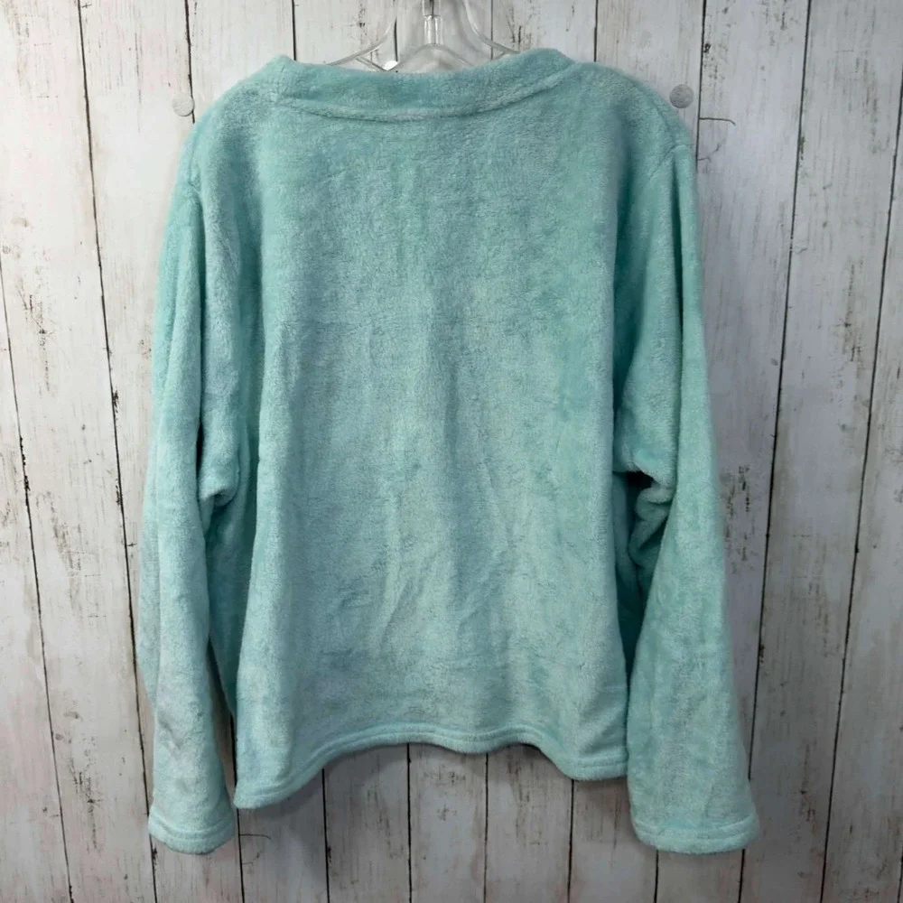 Disney Star‎ Wars Women's Grogu Baby Yoda Plush Fleece Sleep Top Size 2X - Picture 3 of 5